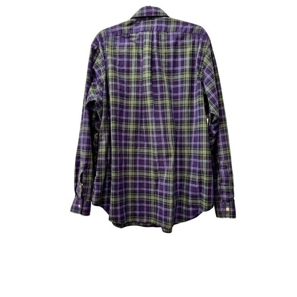 Ralph Lauren Men's XL Classic Fit Plaid Long-Sleeve Button-Down Shirt - Picture 2 of 11